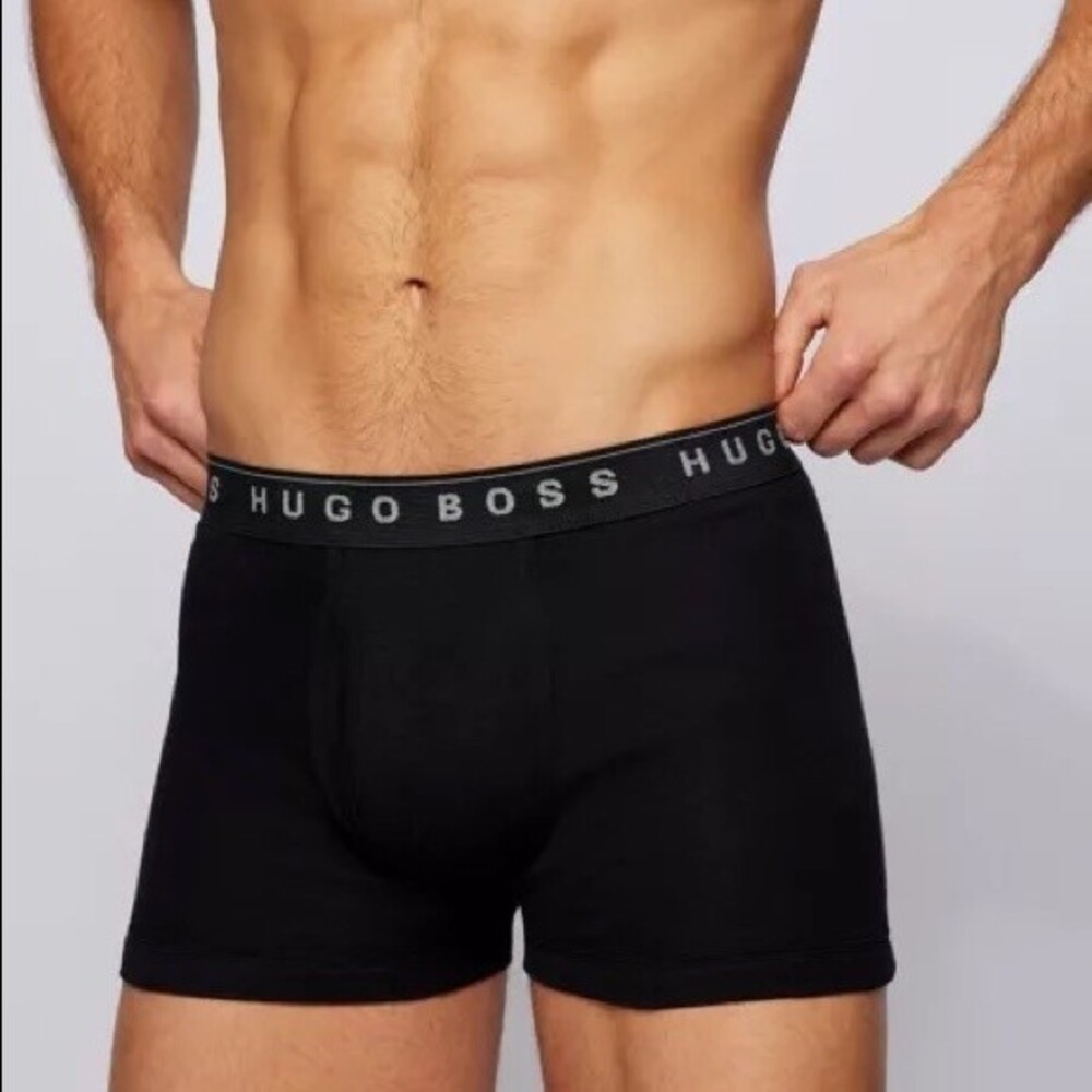 Boss Hugo Boss Traditional Cotton Briefs - 5 Pack Black Size M